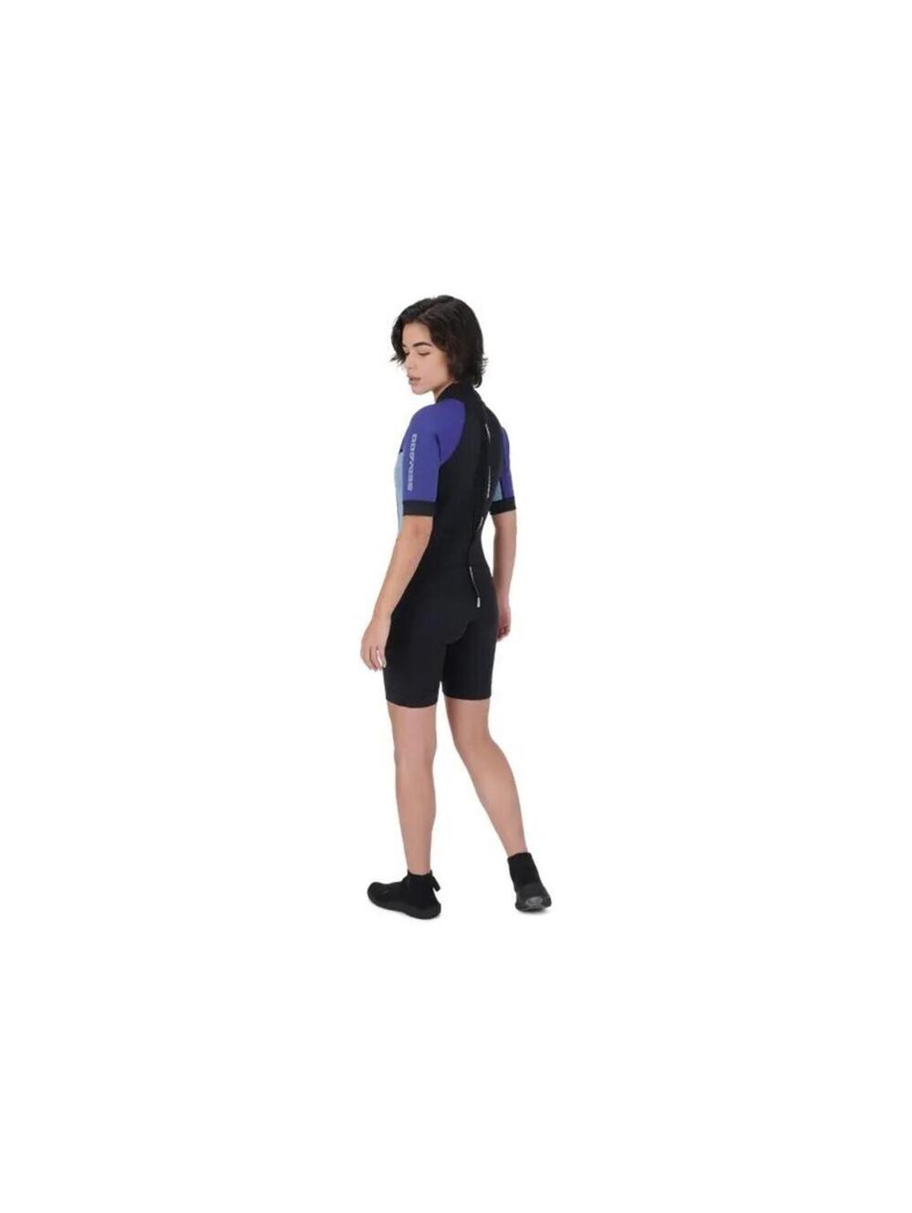 NWT New Sea-Doo Women's Neoprene 3mm Exotic Shorty Wetsuit Sz Small Retail $110